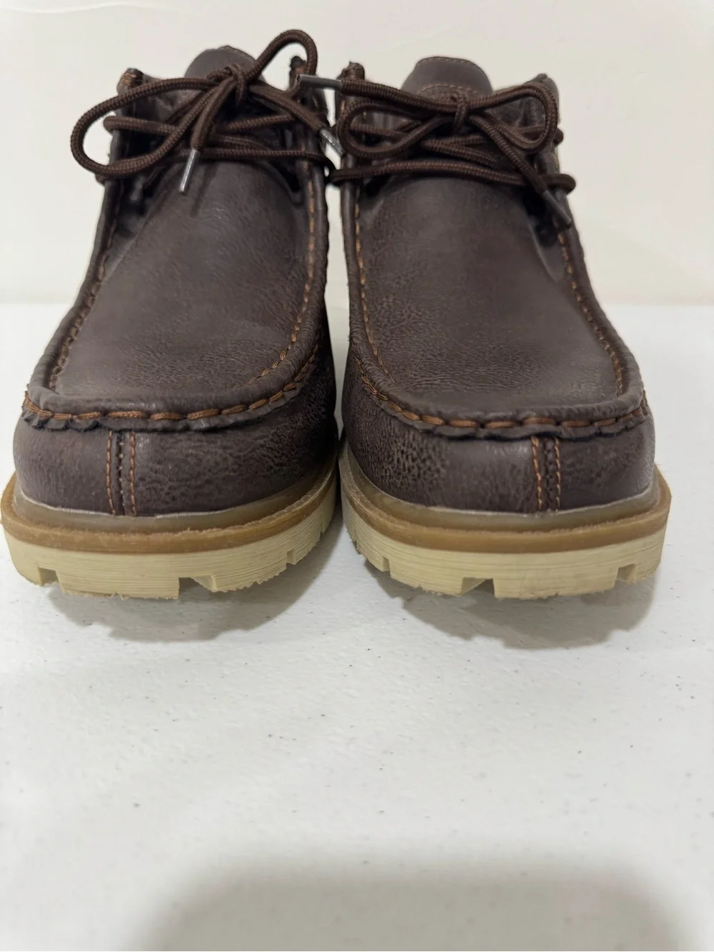 Lugz Elm Chukka Boot Dark Brown Men's 9.5 MELMGV-2089 Casual Moc Toe